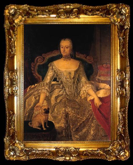 framed  unknow artist Duchess of Werttemberg, ta009-2
